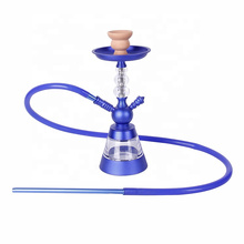 China shisha hookah factory wholesale cheap 2 hose acrylic hookah aluminum hookah nargile chicha